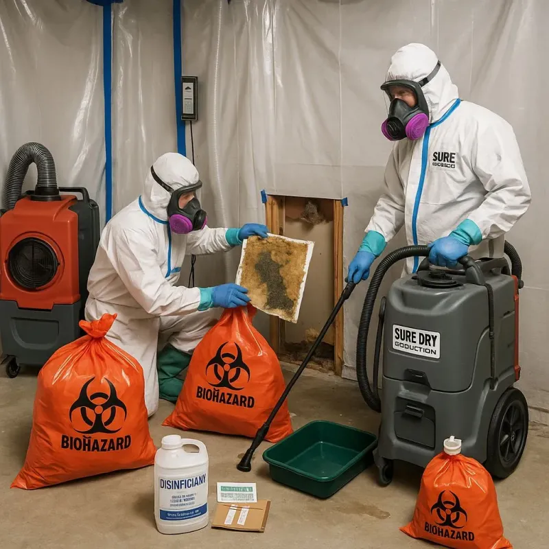 Contaminated Water Handling Protocols process in Bay City, MI