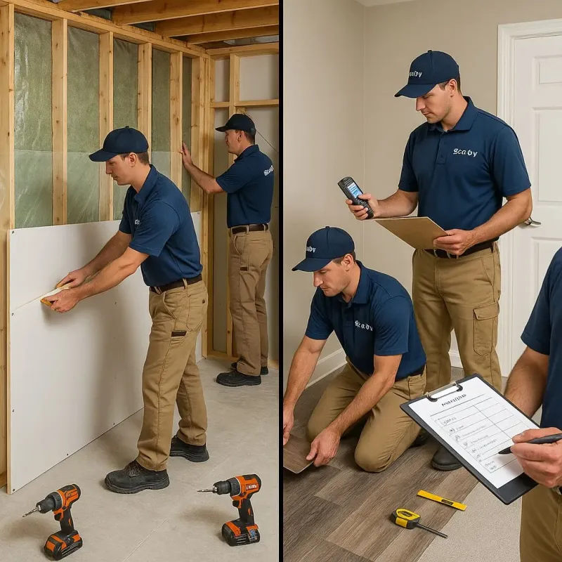 Repairs and Reconstruction process in Bay City, MI