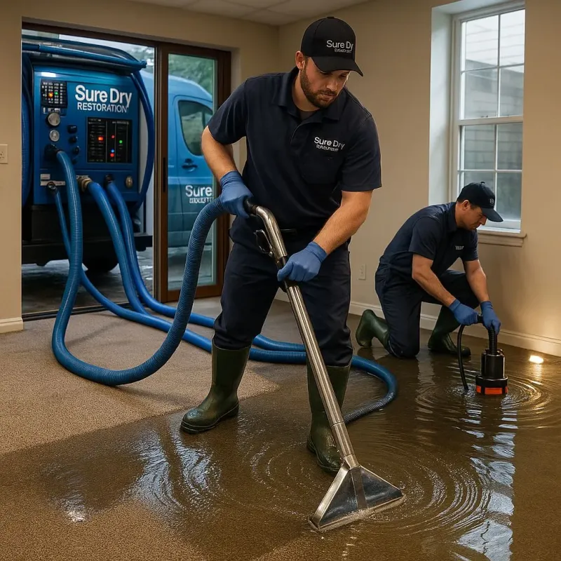 Water Extraction and Removal process in Bay City, MI